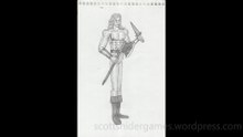 Barbarian Pencil Sketch Video #4 (10-17-2025)