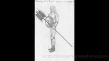 Barbarian Pencil Sketch Video #5 (10-17-2025)