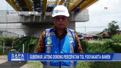 Gubernur Jateng Dorong Percepatan Tol Yogyakarta-Bawen, Diharapkan Rampung 2026
