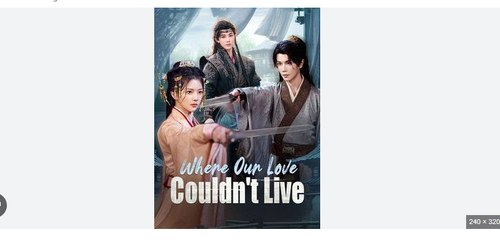 Where Our Love Couldnt Live Chinese Drama - English Sub