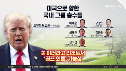 이재용·최태원 등 트럼프와 ‘골프 회동’ 가능성