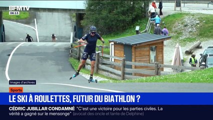 La fédération internationale de biathlon se prépare à organiser des compétitions de skis à roulette face au manque de neige