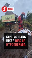 Hiker's death due to extreme coldness in Gunung Liang - police