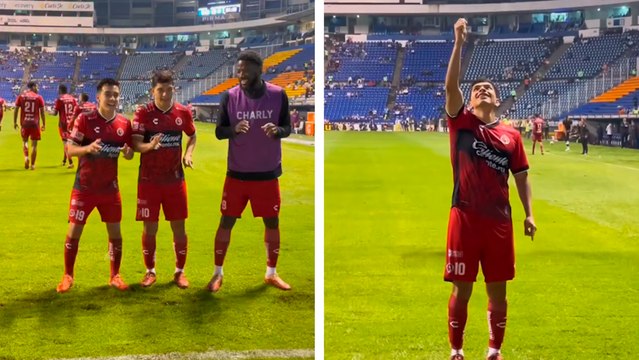 Gilberto Mora y Xolos caen en la fiebre de La Casa de los Famosos México y festejan como Aldo De Nigris