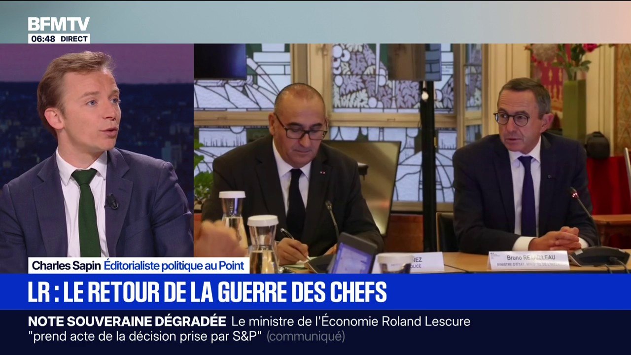 SIGNÉ BFM - "Les cadres comme les militants LR, assistent médusés à une guerre des chefs"