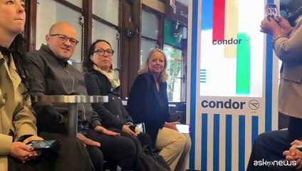 Condor porta la Business Class sullo storico tram 1830 di Milano