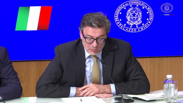 Roma - Conferenza stampa del Consiglio dei Ministri n. 146 (17.10.25)