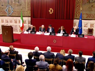 Roma - Prima lezione di diritto privato - Un dialogo che continua - Saluto di Fontana  (17.10.25)