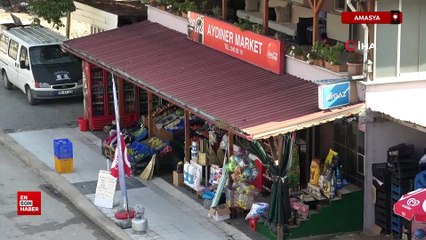 Amasya'da bakkaldan çıktı yolun karşısına geçerken hayatını kaybetti