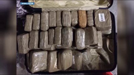 Due pusher in manette nel Milanese, sequestrati 200 kg di hashish