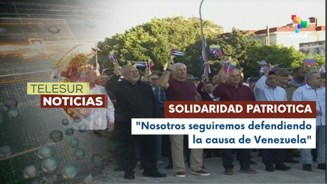 Pueblo de Cuba refuerza lazos de solidaridad con Venezuela