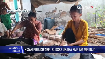 Inspiratif! Pria Tekuni Usaha Emping Melinjo, Tembus Pasar Internasional di Tengah Keterbatasan