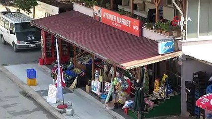 Bakkaldan çıkıp ölüme yürüdü: Kaza anı kamerada