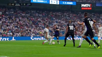 1/9/2018 Real Madrid- C.D. Leganes (4-1) Liga