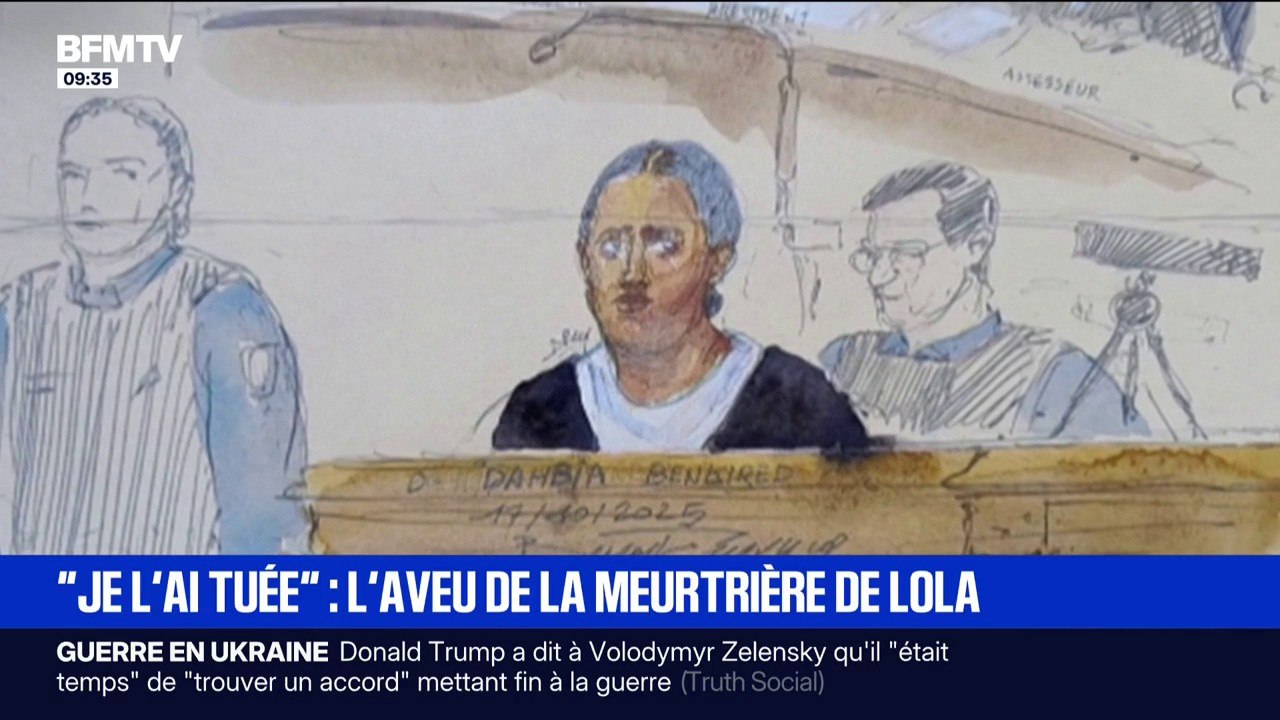 Procès du meurtre de Lola: d'une voix monocorde, l'accusée demande "pardon à toute la famille"