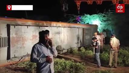 पाली में पलटी बस, दो बच्चों की मौत, 28 से अधिक यात्री घायल