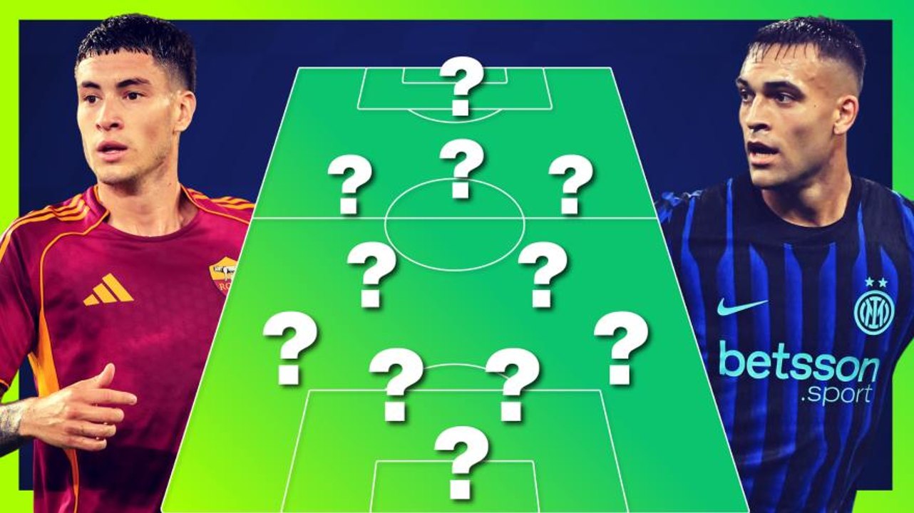 Roma-Inter, probabili formazioni: dubbi in attacco per Chivu