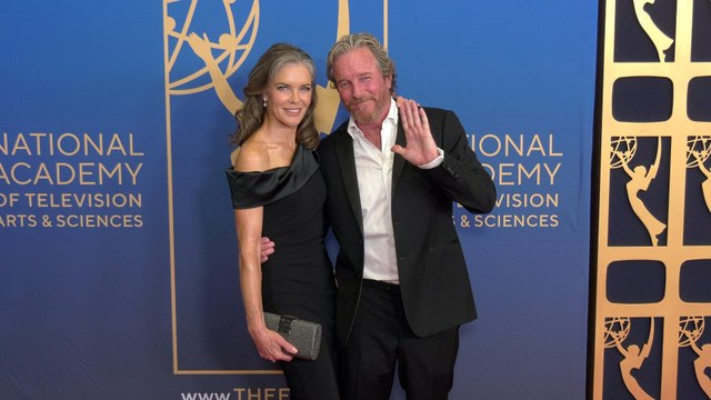 Susan Walters and Linden Ashby 2025 Daytime Emmy Awards Red Carpet