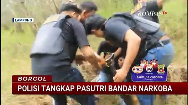 Intens! Detik-Detik Polisi Kejar dan Tangkap Pasutri Bandar Narkoba di Mesuji Lampung | BORGOL