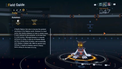 kotemon all digivolution/de-digivolution/profile Digimon Story Time Stranger