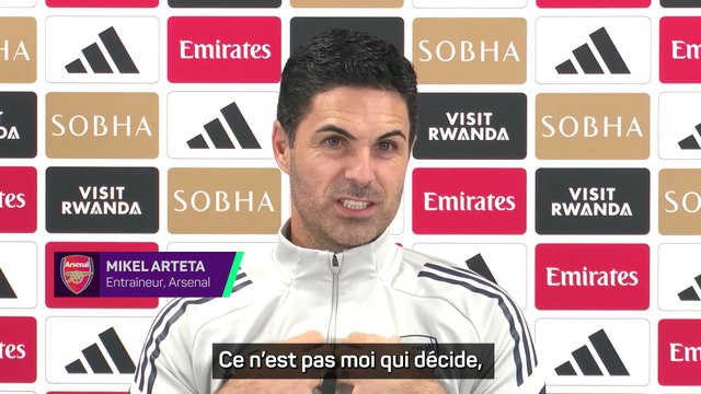 Arteta sur d’éventuels matches de Premier League à l’étranger : Jouons autant que possible à Londres