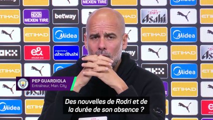 Guardiola donne des nouvelles de Rodri et Kovačić avant le match contre Everton