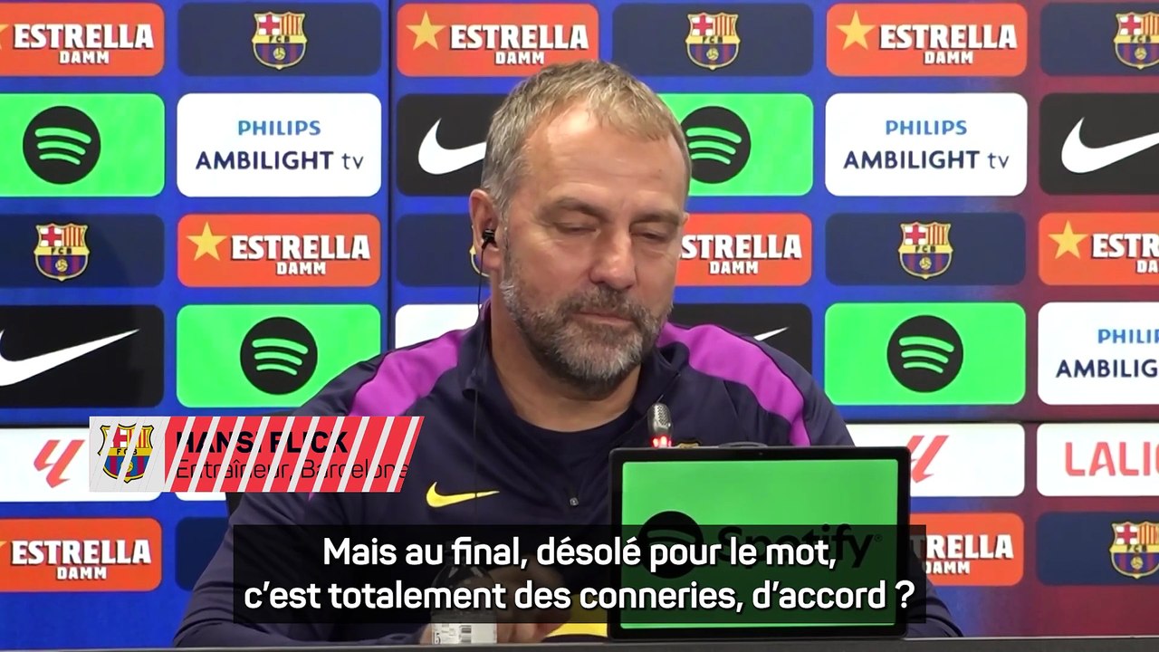 Hansi Flick dément avoir voulu écarter Lamine Yamal avant le match face au PSG