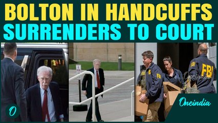 John Bolton Surrenders in Classified LEAK Case: Trump’s ex-adviser Accused of Exposing State Secrets