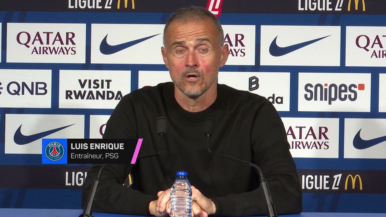 Luis Enrique : "Strasbourg est l'une des meilleures équipes de Ligue 1"