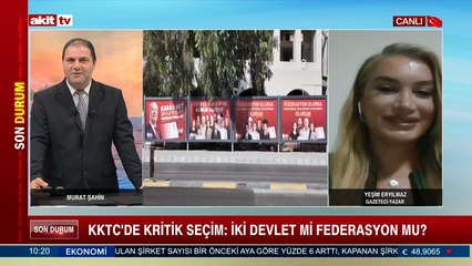 Gazeteci-Yazar Yeşim Eryılmaz, Kıbrıs'taki seçim süreci hakkında bilgiler aktardı