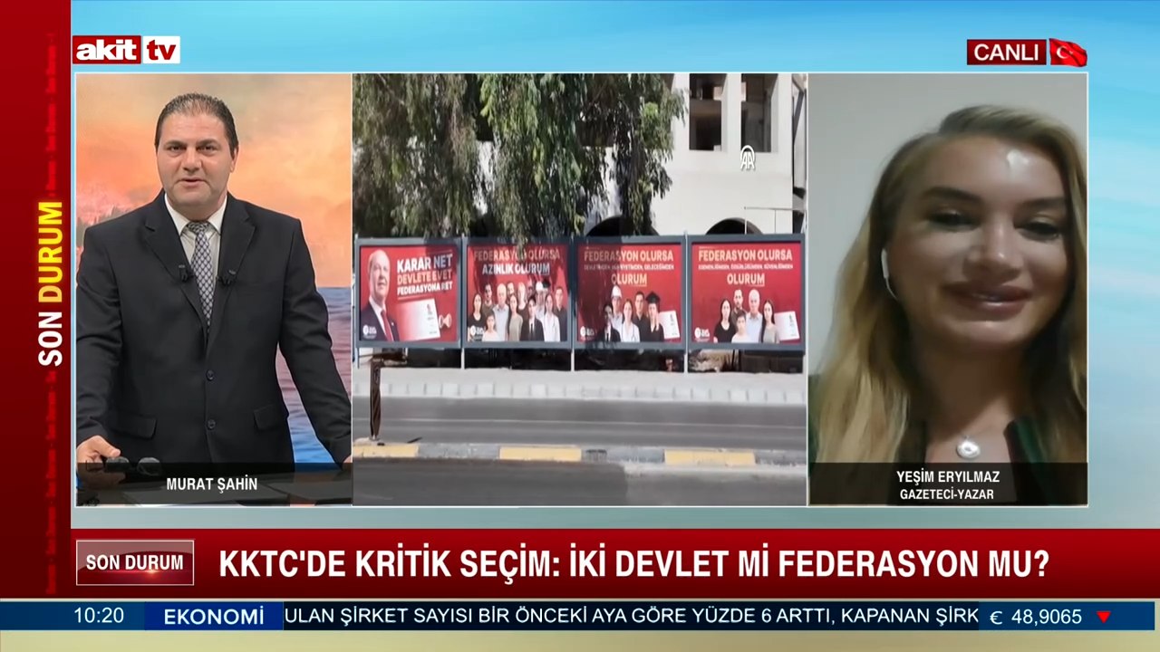 Gazeteci-Yazar Yeşim Eryılmaz, Kıbrıs'taki seçim süreci hakkında bilgiler aktardı