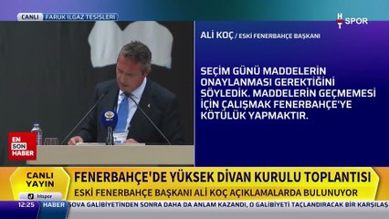 Ali Koç ve Aziz Yıldırım arasında karşılıklı atışma