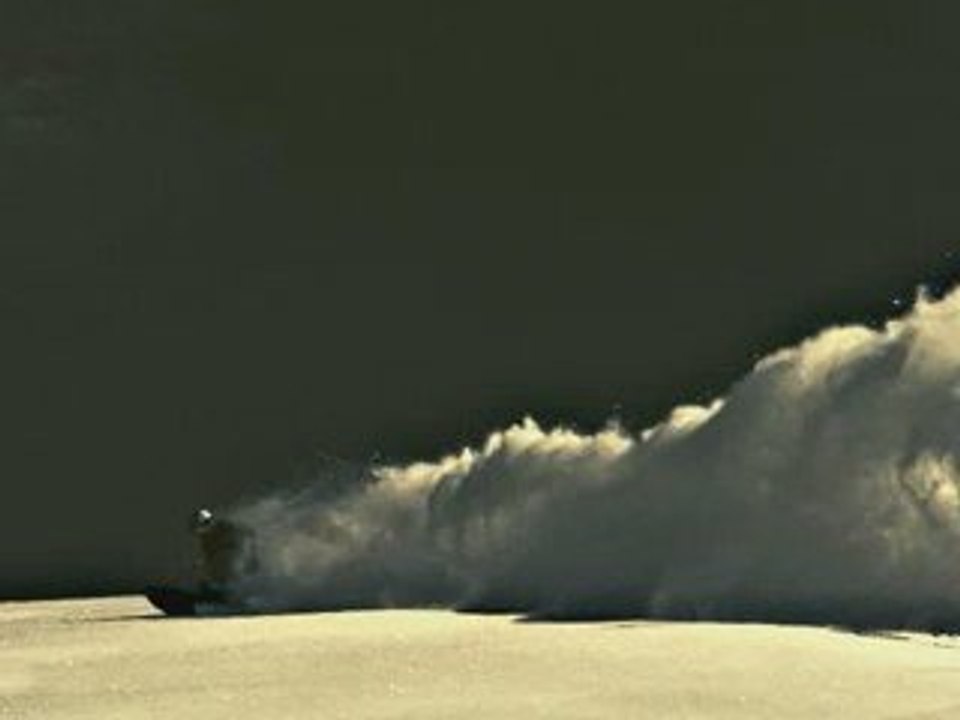 Ski freeride : A contre neige