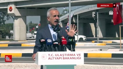 Abdulkadir Uraloğlu: Antalya'nın kalbinde hızlı, güvenli, konforlu bir ulaşım ağını tesis ettik