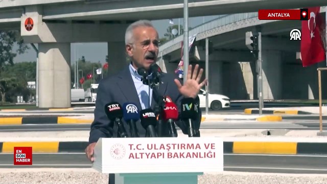 Abdulkadir Uraloğlu: Antalya'nın kalbinde hızlı, güvenli, konforlu bir ulaşım ağını tesis ettik