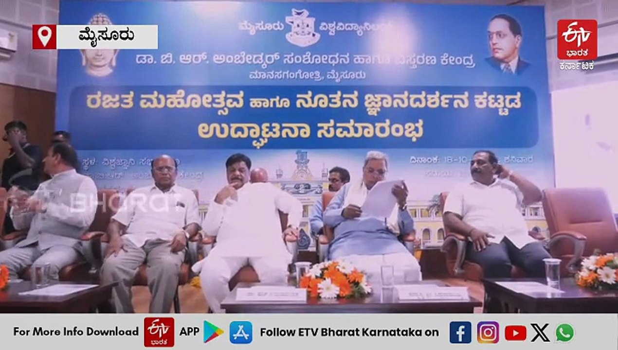 ಎಲ್ಲರಿಗೂ ಶಿಕ್ಷಣ ಹಾಗೂ ಸಮಾನ ಅವಕಾಶಗಳು ದೊರೆತರೆ ಮಾತ್ರ ಸಮ ಸಮಾಜದ ನಿರ್ಮಾಣ ಸಾಧ್ಯ: ಸಿಎಂ ಸಿದ್ದರಾಮಯ್ಯ