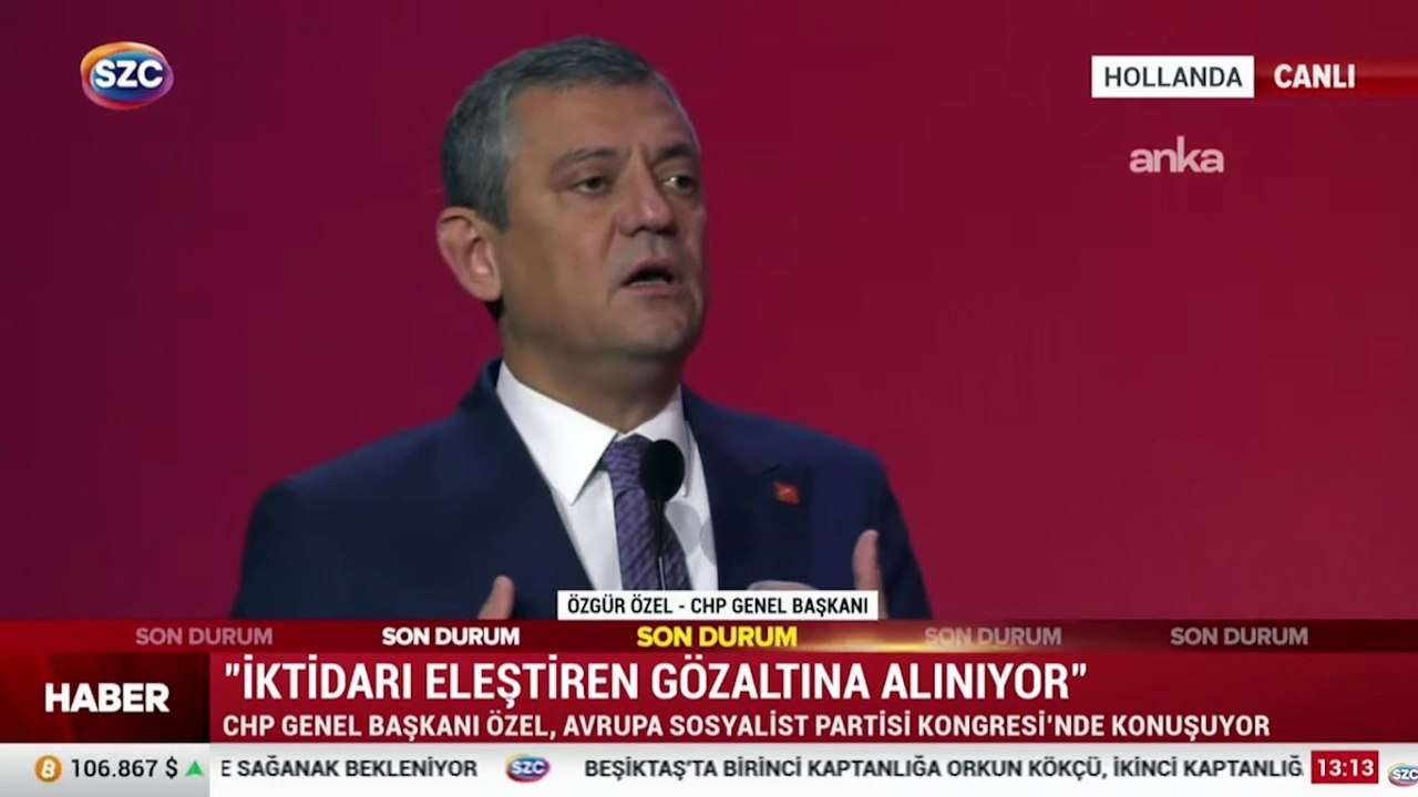 Özgür Özel CHP'nin oy oranını açıkladı: AKP ile fark açılıyor