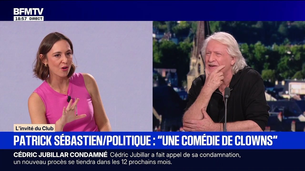 Patrick Sébastien était énervé sur le plateau de BFMTV après l'erreur d'une journaliste.