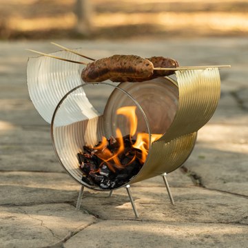 Recycle cans and plastic bottles into something useful