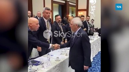 Aziz Yıldırım, Ali Koç'un yanağından makas aldı: Beni unut!