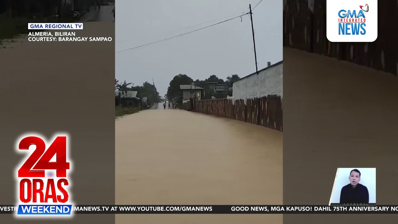 Mataas na baha at malakas na ulan, naranasan sa iba't ibang probinsiya | 24 Oras Weekend