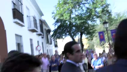 Rocío Crusset, muy feliz en la boda de su hermano: "He participado en el vestido de la novia"