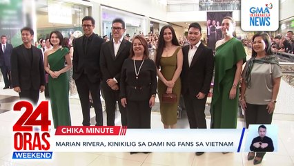 Marian Rivera, kinikilig sa dami ng fans sa Vietnam | 24 Oras Weekend