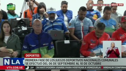Más de 62 mil atletas participaron en la primera fase de los Juegos Deportivos Nacionales Comunales