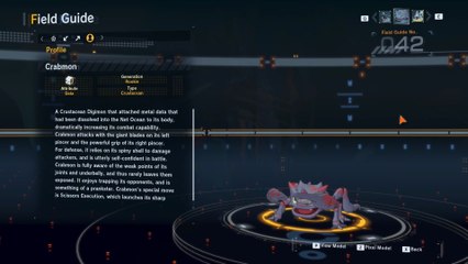 crabmon all digivolution/de-digivolution/profile Digimon Story Time Stranger