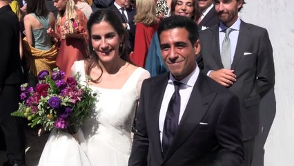 Alberto Herrera y Blanca Llandres ya son marido y mujer: la felicidad de los novios tras el "sí, quiero"