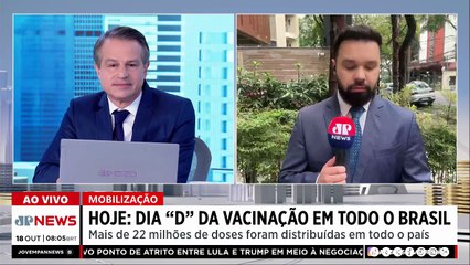 Dia D de Vacinação: postos de saúde abertos em todo o Brasil