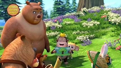 बड़े ने बनाई पेंटिंग _ Bablu Dablu Cubs 4 Funny Episode In Hindi Big Magic _ Boonie Bears Hindi(360P)