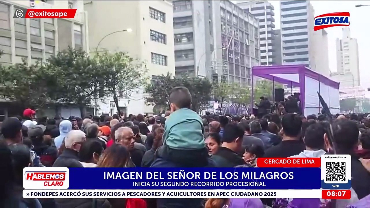 Señor de los Milagros: Conoce el recorrido de su procesión por el Centro de Lima