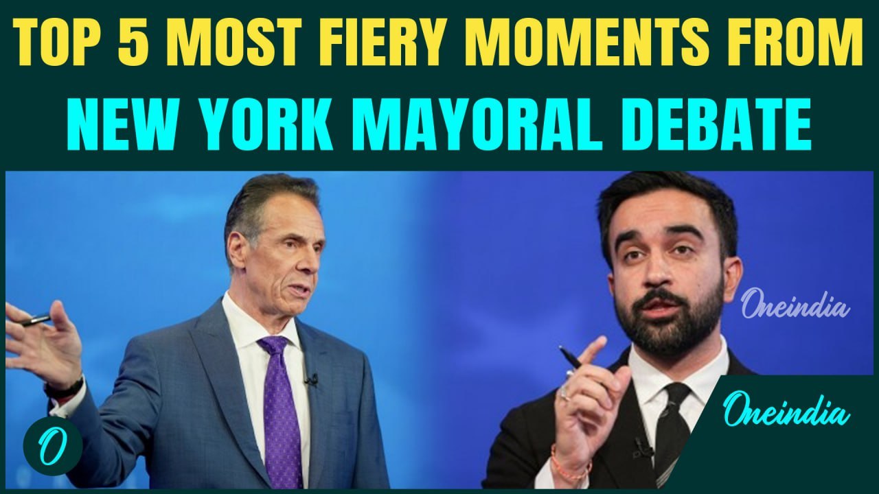 New York Mayoral Debate TOP Moments: MAMDANI vs CUOMO in Fiery Clash ...